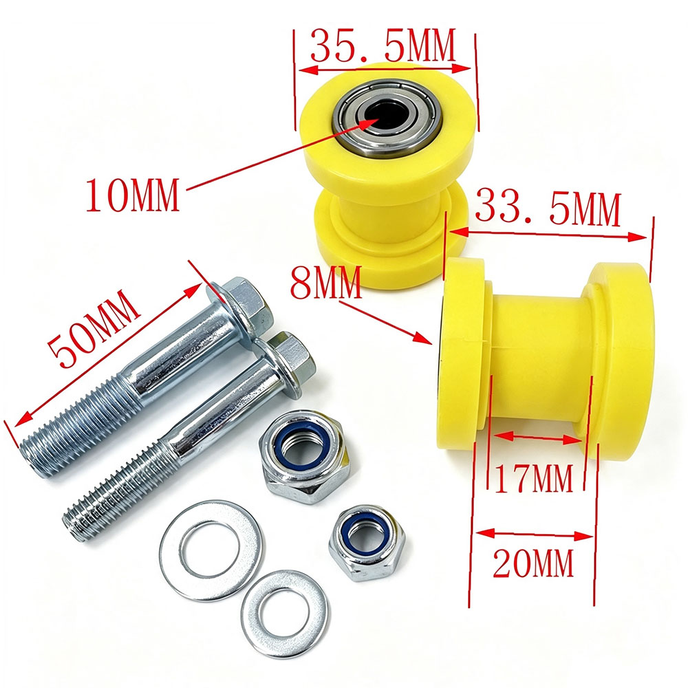 شداد سلسلة مع عجلة توجيه وترس  - مراجعة Chain Sprocket Set وسعره